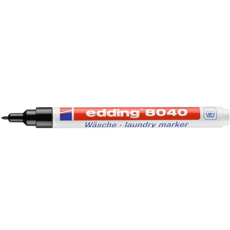 Marker do bielizny Edding 1.0mm Czarny - 2