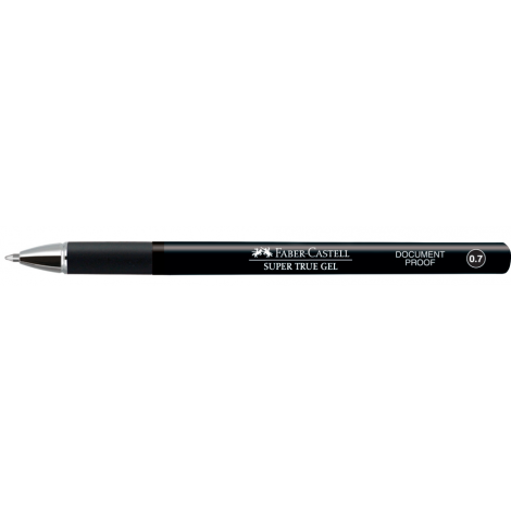 Długopis Faber-Castell Super True Gel, 0,7 mm, czarny - 4