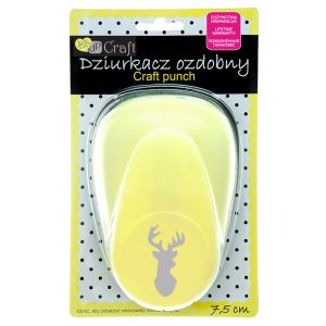Dziurkacz ozdobny dpCraft 7,5cm Jeleń