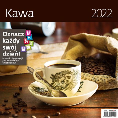 2024 Kalendarz Ścienny Narcissus Kawa
