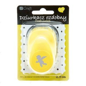 Dziurkacz ozdobny dpCraft 2,5cm Aniołek