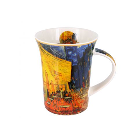Kubek Carmani 350ml - V. van Gogh, Taras kawiarni nocą - 2