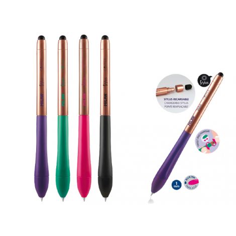 Długopis Milan Stylus Copper do ekranów dotykowych