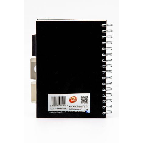 Kołozeszyt Pukka Pad Project Book Black A5/125/80g kratka, czarny - 3