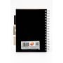 Kołozeszyt Pukka Pad Project Book Black A5/125/80g kratka, czarny - 4