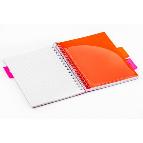 Kołozeszyt Pukka Pad Project Book Vogue A5/100/80g kratka, różowy - 4