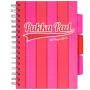 Kołozeszyt Pukka Pad Project Book Vogue A5/100/80g kratka, różowy - 2