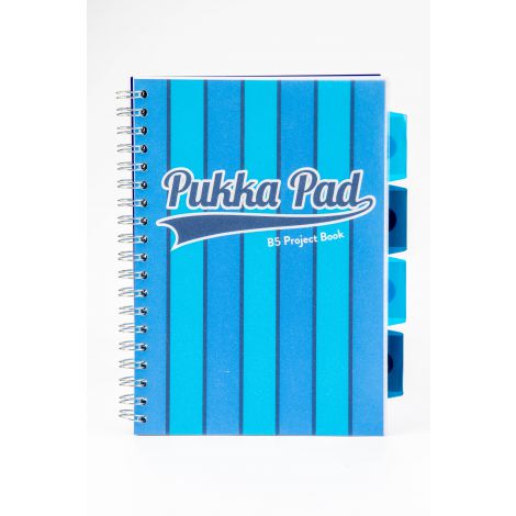 Kołozeszyt Pukka Pad Project Book Vogue B5/100/80g kratka, niebieski - 2