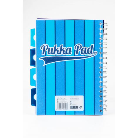 Kołozeszyt Pukka Pad Project Book Vogue B5/100/80g kratka, niebieski - 3
