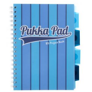Kołozeszyt Pukka Pad Project Book Vogue B5/100/80g kratka, niebieski