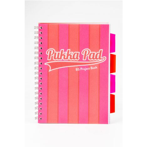 Kołozeszyt Pukka Pad Project Book Vogue B5/100/80g kratka, niebieski - 3