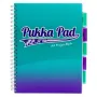 Kołozeszyt Pukka Pad Project Book Blush A4/100/80g kratka, granatowy - 4