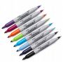 Markery permanentne dwustronne Sharpie Fine & Ultra Fine, 8 kolorów - 3