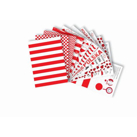 Blok z motywami Happy Color Polska A4/10/80g - 3