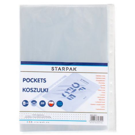 Koszulka A4 Starpak krystaliczna 100 szt