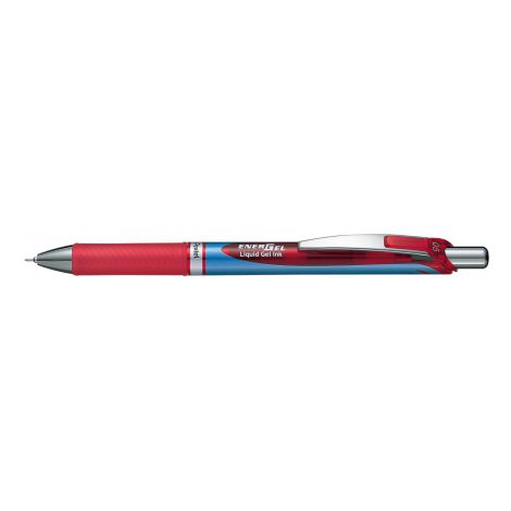 Cienkopis kulkowy Pentel EnerGel 0,5 mm - czerwony - 2