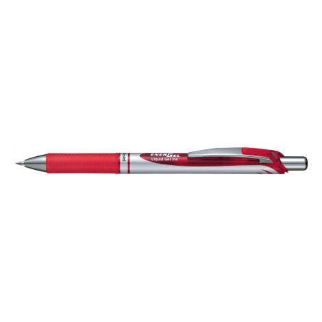 Pióro kulkowe Pentel Energel 0.7mm, czerwone - 2