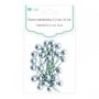 Kulki druciane dpCraft Owoce Ostrokrzewu 12mm, Srebrne, 24szt - 3