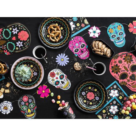 Girlanda Dia de Los Muertos - Maski, 1,2m - 4