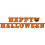 Baner Happy Halloween, 13 x 210cm, pomarańczowy - 2