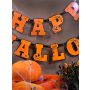 Baner Happy Halloween, 13 x 210cm, pomarańczowy - 4