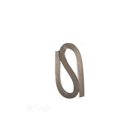 Paski do Quillingu dpCraft 3mm/53cm 100szt, Perłowe Srebrne