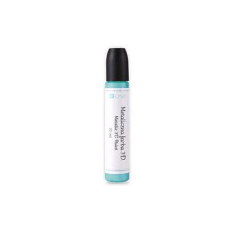 Farba 3D dpCraft metaliczna 30ml, Blue Topaz