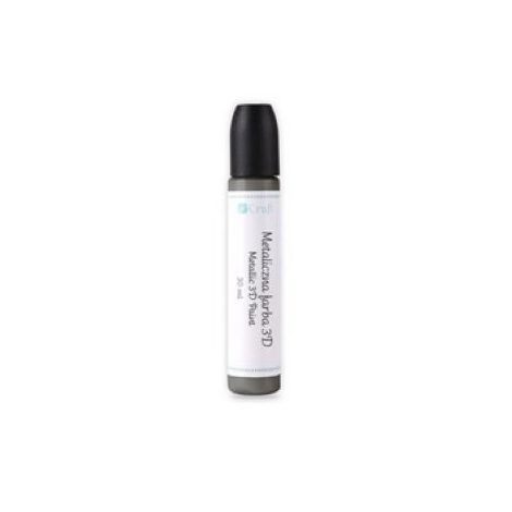 Farba 3D dpCraft metaliczna 30ml, Sequin Black