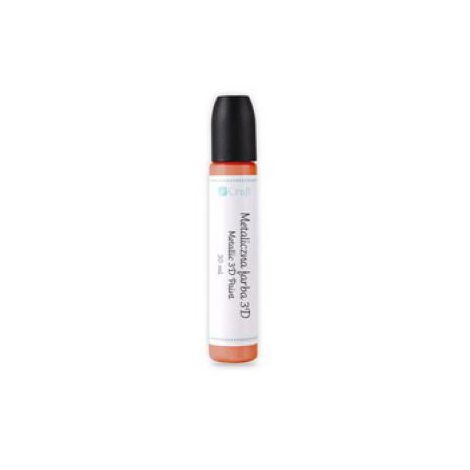 Farba 3D dpCraft metaliczna 30ml, Bright Red