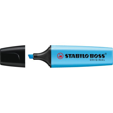 Zakreślacz Stabilo Boss Niebieski neonowy