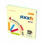 Karteczki samoprzylepne Stick'n 76x76mm, 100szt  pastelowe - 2