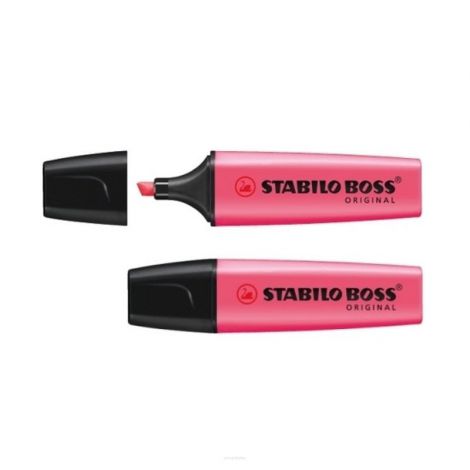 Zakreślacz Stabilo Boss Różowy neonowy - 2