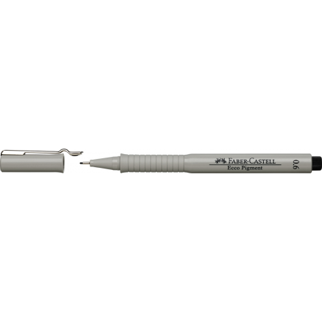Cienkopis Faber-Castell Ecco Pigment, 0.6mm, czarny