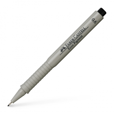 Cienkopis Faber-Castell Ecco Pigment, 0.6mm, czarny - 4