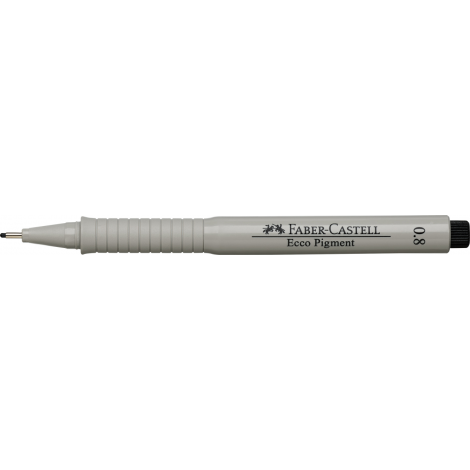 Cienkopis Faber-Castell Ecco Pigment, 0.8mm, czarny - 3