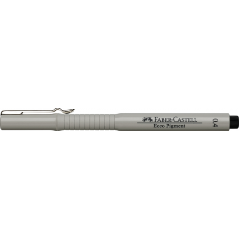 Cienkopis Faber-Castell Ecco Pigment, 0.4mm, czarny - 3