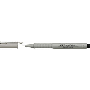 Cienkopis Faber-Castell Ecco Pigment, 0.1mm, czarny