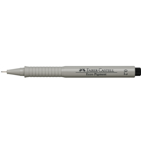 Cienkopis Faber-Castell Ecco Pigment, 0.2mm, czarny - 6