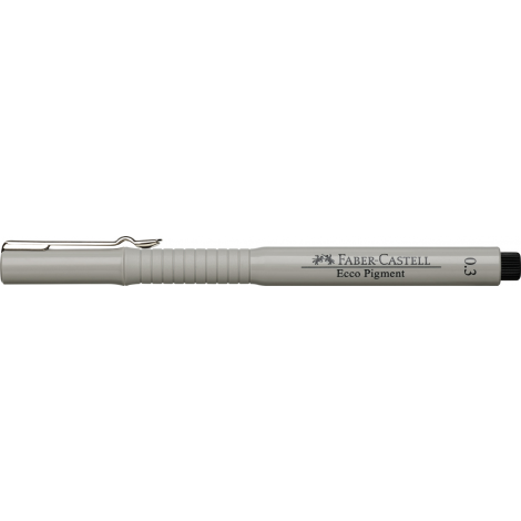 Cienkopis Faber-Castell Ecco Pigment, 0.3mm, czarny - 2