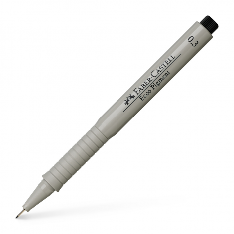 Cienkopis Faber-Castell Ecco Pigment, 0.3mm, czarny - 3