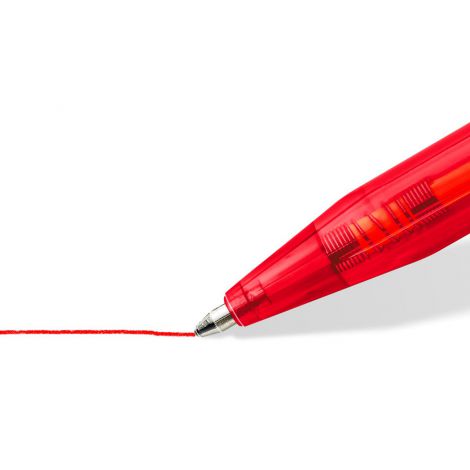 Długopisy Staedtler z przyciskiem, trójkątne, 0.5mm, 8 kolorów - 4