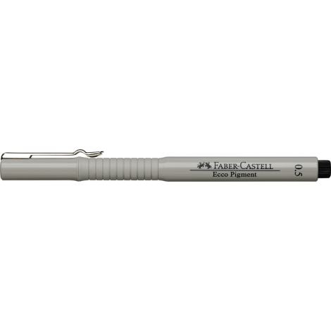 Cienkopis Faber-Castell Ecco Pigment, 0.5mm, czarny - 3