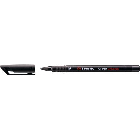 Foliopis Stabilo OHPen 1.0mm Czarny
