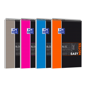 Kołonotatnik Oxford Student Easynotes A4/80 kratka