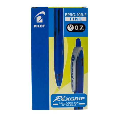 Długopis olejowy Pilot Rexgrip niebieski - 2