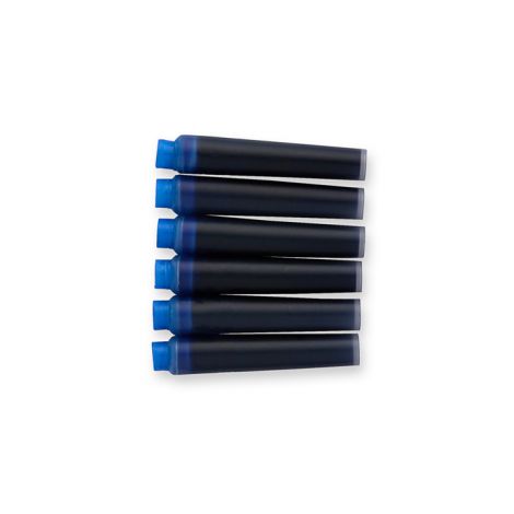 Naboje Parker Mini niebieskie zmazywalne 6szt - 2