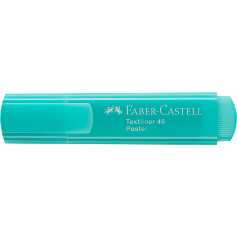 Zakreślacz Faber-Castell 1546 pastelowy, turkusowy - 2