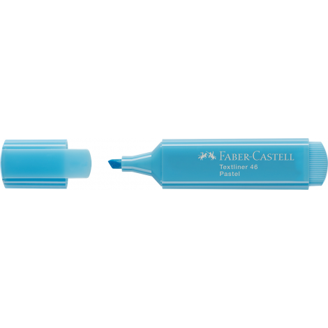 Zakreślacz Faber-Castell 1546 pastelowy, niebieski