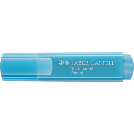 Zakreślacz Faber-Castell 1546 pastelowy, niebieski - 2