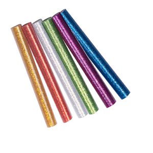 Klej do pistoletu dpCraft brokatowy 7mm, 6szt